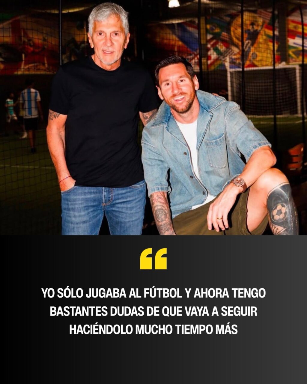 Lionel Messi con la camiseta de la Selección Argentina mirando hacia el horizonte