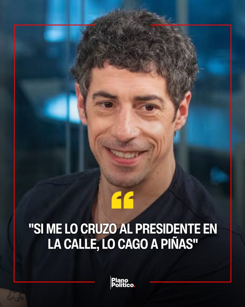 Esteban Lamothe durante una entrevista o declaración pública reciente