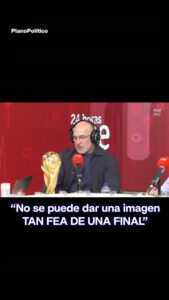 Luis de la Fuente hablando en conferencia de prensa tras la final del torneo internacional