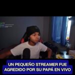 Joven streamer visiblemente afectado frente a su computadora durante transmisión en vivo