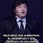 Milei rechazó cifras sobre desempleo y salarios en medio de cuestionamientos a su gestión económica