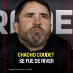 Eduardo Coudet dejó de ser el entrenador de River tras la eliminación de la Sudamericana