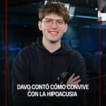 Davoo Xeneize reveló que padece hipoacusia progresiva desde su nacimiento