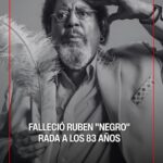 Murió Rubén Rada, leyenda de la música uruguaya, a los 83 años