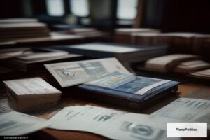 Billetes de euros y pesos argentinos en casa de cambio