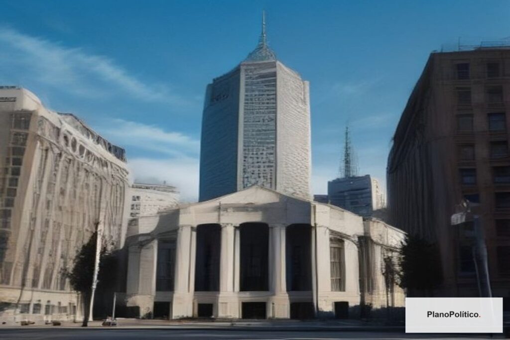 Vista del edificio de la Legislatura de la Ciudad de Buenos Aires