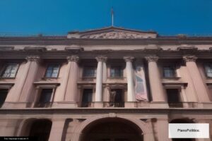 Presidente Javier Milei en acto oficial de gobierno argentino