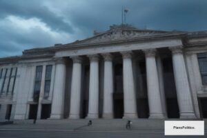 Edificio del Congreso de la Nación Argentina sede del debate político