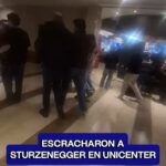 Federico Sturzenegger fue increpado por ciudadanos en un shopping de la zona norte