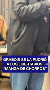 Juan Grabois durante una intervención en el recinto legislativo argentino