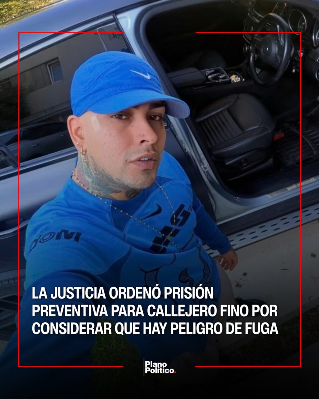 Callejero Fino cantante en una presentación o imagen oficial
