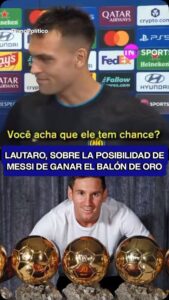 Lautaro Martínez y Lionel Messi juntos en la selección argentina de fútbol