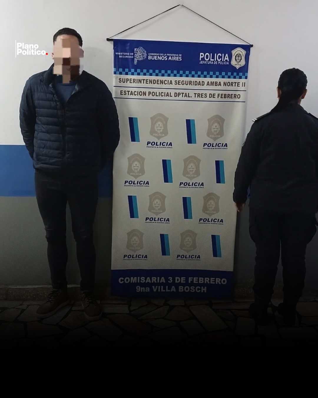 Operativo policial con armas y dinero secuestrado en Villa Bosch