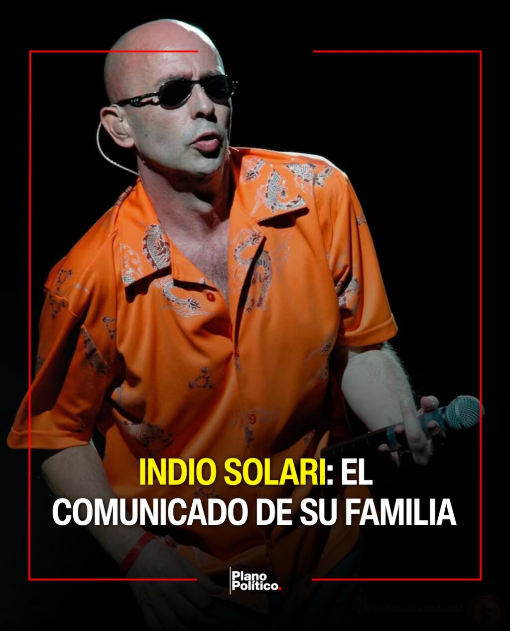Comunicado de la familia de Indio Solari sobre publicaciones póstumas