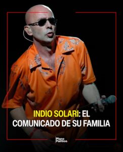 Comunicado de la familia de Indio Solari sobre publicaciones póstumas