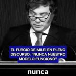 Milei cometió un error en su discurso durante el Foro de Madrid en Chile