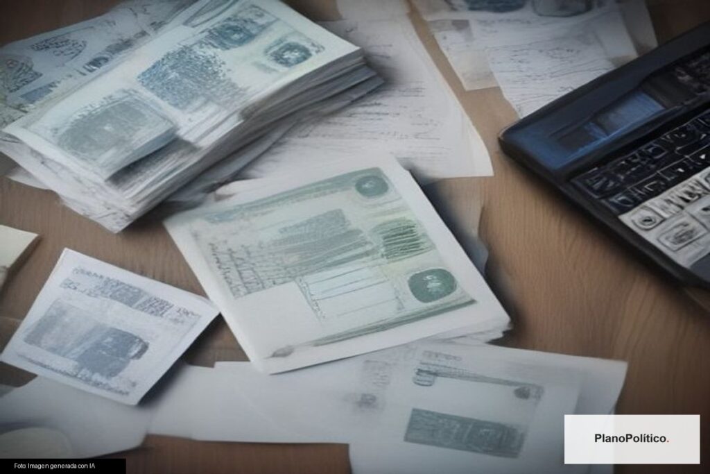 Billetes de euros y pesos argentinos en casa de cambio