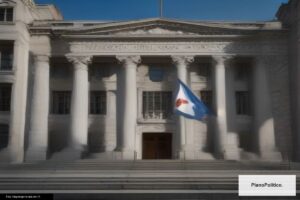 Edificio de los Tribunales Federales de Comodoro Py en Buenos Aires