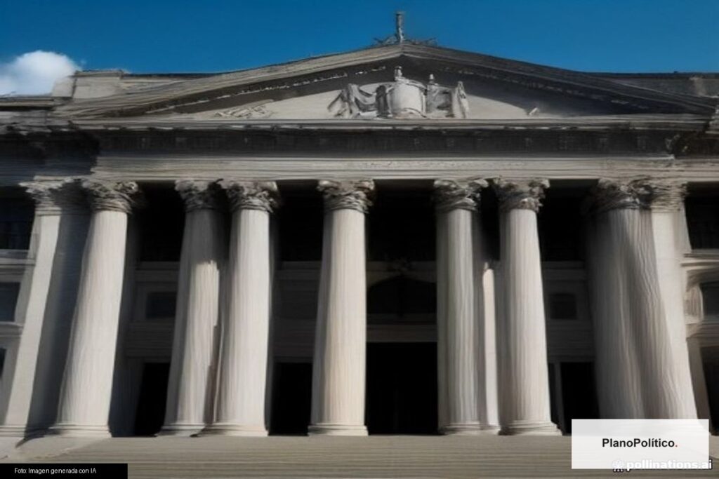 Edificio de Tribunales Federales en Argentina, sede de investigaciones judiciales