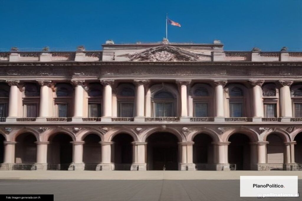 Javier Milei en acto presidencial oficial reciente