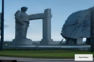 Monumento a los caídos en Malvinas en Argentina