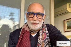 Oscar Negro González Oro locutor radio micrófono estudio