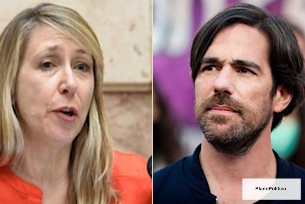 Myriam Bregman y Nicolás Del Caño en acto político del Frente de Izquierda