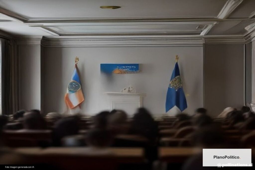 Pablo Avelluto en evento público durante su gestión como ministro