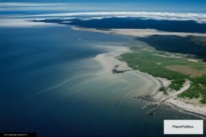 Islas Malvinas vista aérea territorio argentino en disputa
