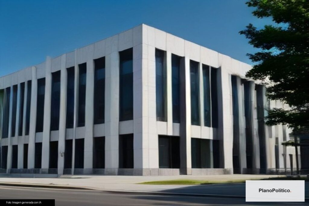 Edificio en construcción con rejas de seguridad en Córdoba Argentina