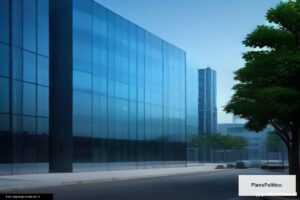Edificio corporativo de Agua y Saneamientos Argentinos AySA en Buenos Aires