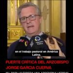El arzobispo de Buenos Aires advirtió sobre la grieta y la pobreza ante la próxima visita papal