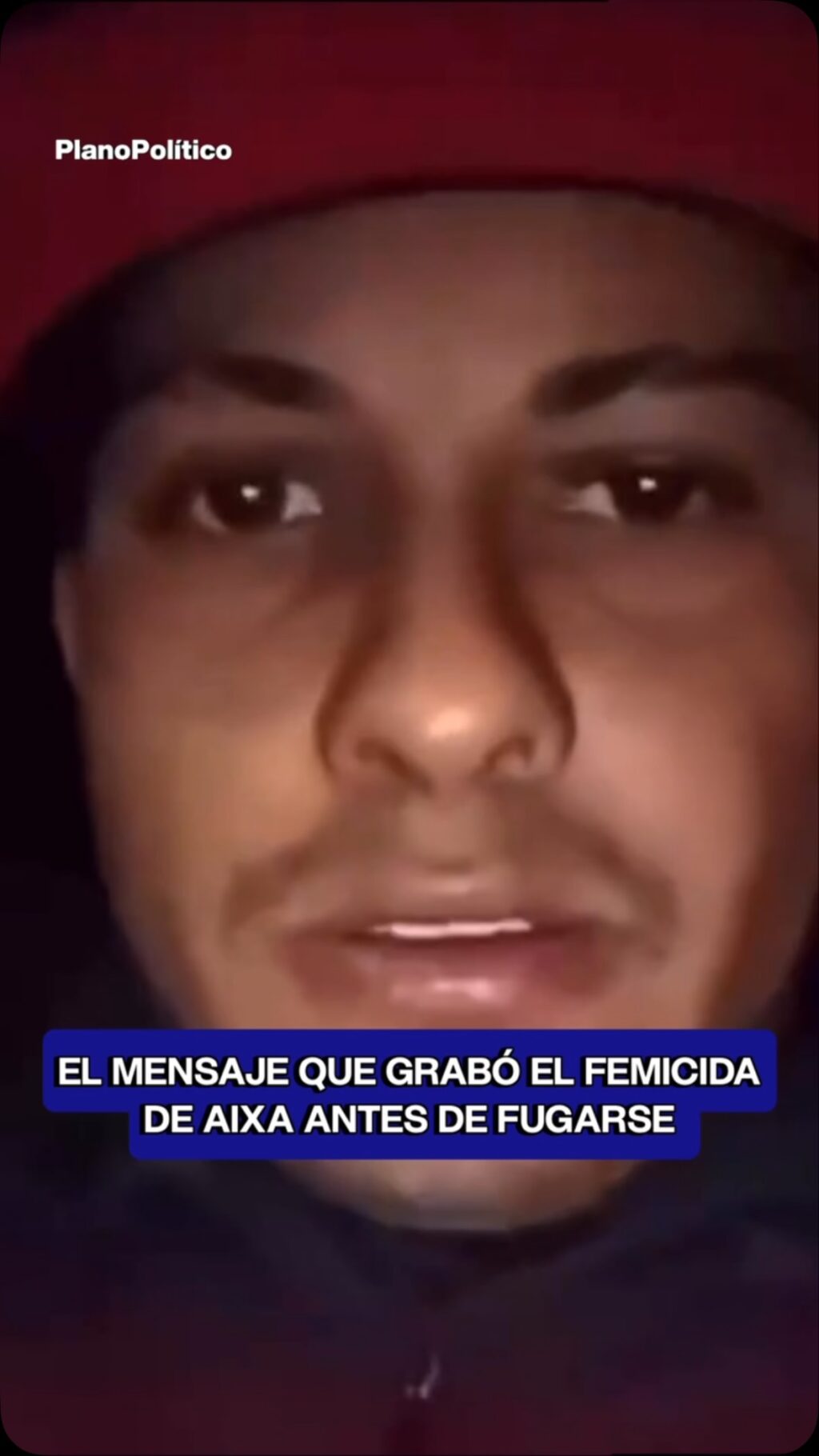 Alejandro Daniel Sofía, acusado del crimen de Aixa en Tigre, en captura de video
