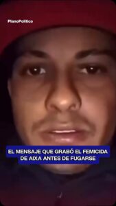 Alejandro Daniel Sofía, acusado del crimen de Aixa en Tigre, en captura de video