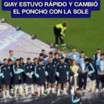 El gesto de Nicolás Tagliafico con La Sole durante un emotivo evento de la Selección