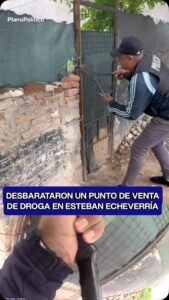 Operativo policial en vivienda con secuestro de drogas y dinero en Esteban Echeverría