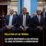 La Corte Suprema emitió un comunicado tras derogar límites a la venta de tierras