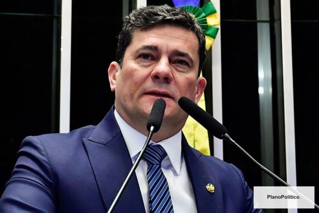 Sergio Moro en un evento político en el estado de Paraná, Brasil