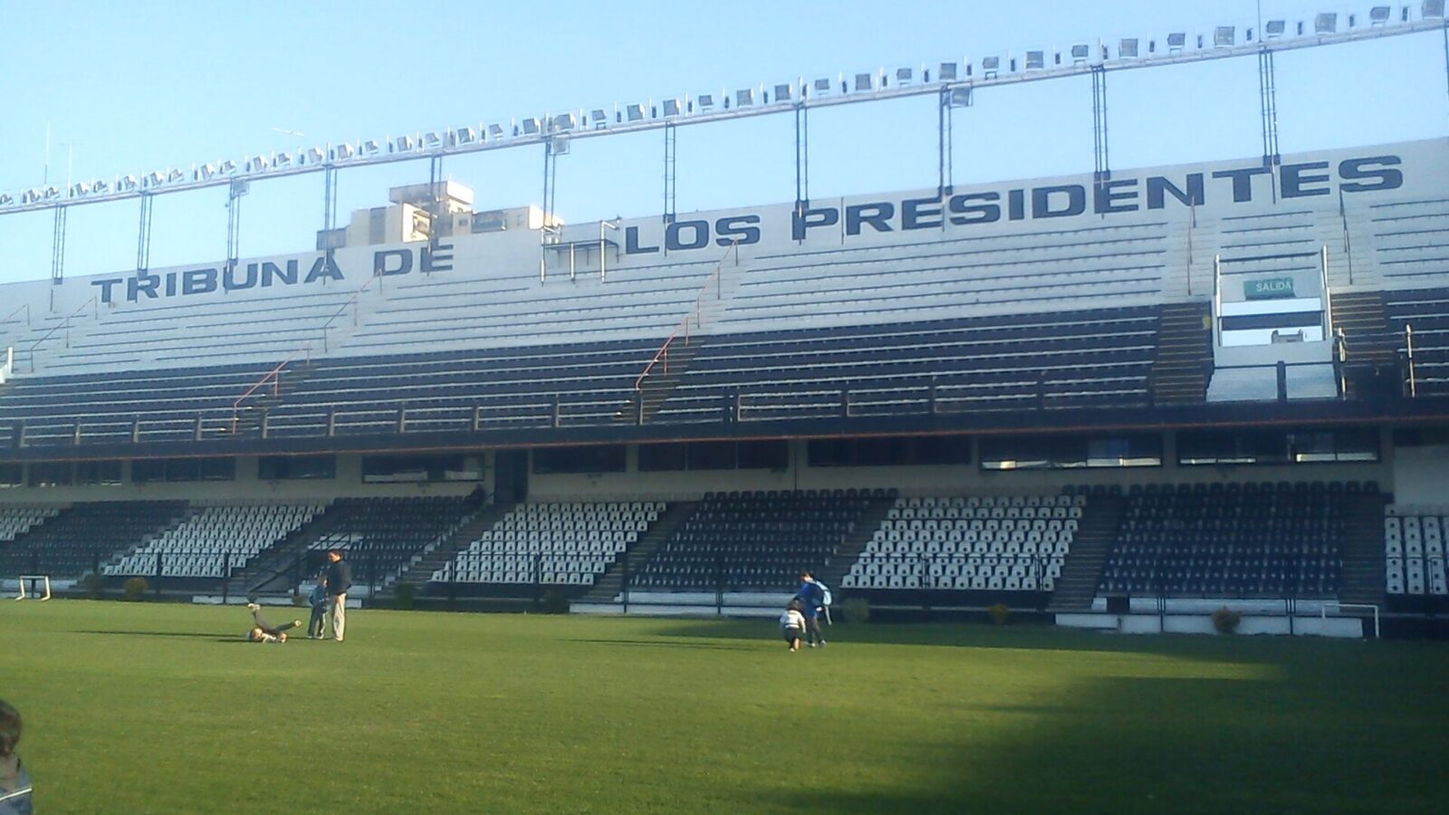 Plateas del estadio Islas Malvinas, en Floresta