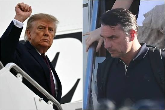 Trump evitó respaldar a Flávio Bolsonaro tras su autoproclamación en Brasil