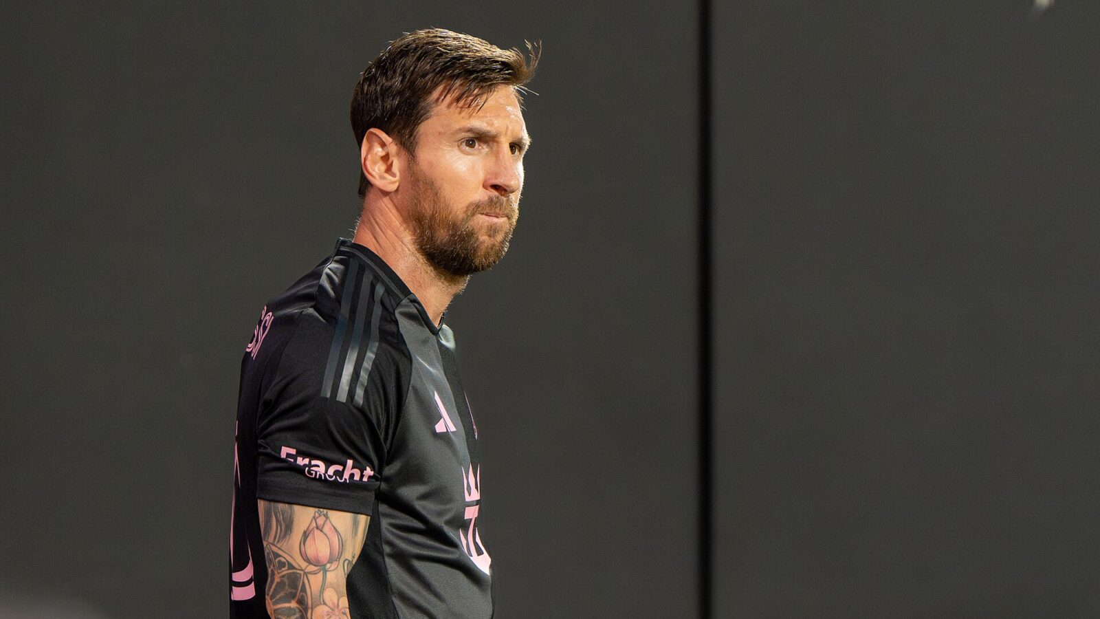 Lionel Messi con la camiseta de Inter Miami en un partido de la MLS