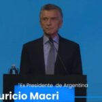 Mauricio Macri elogió al Presidente Javier Milei